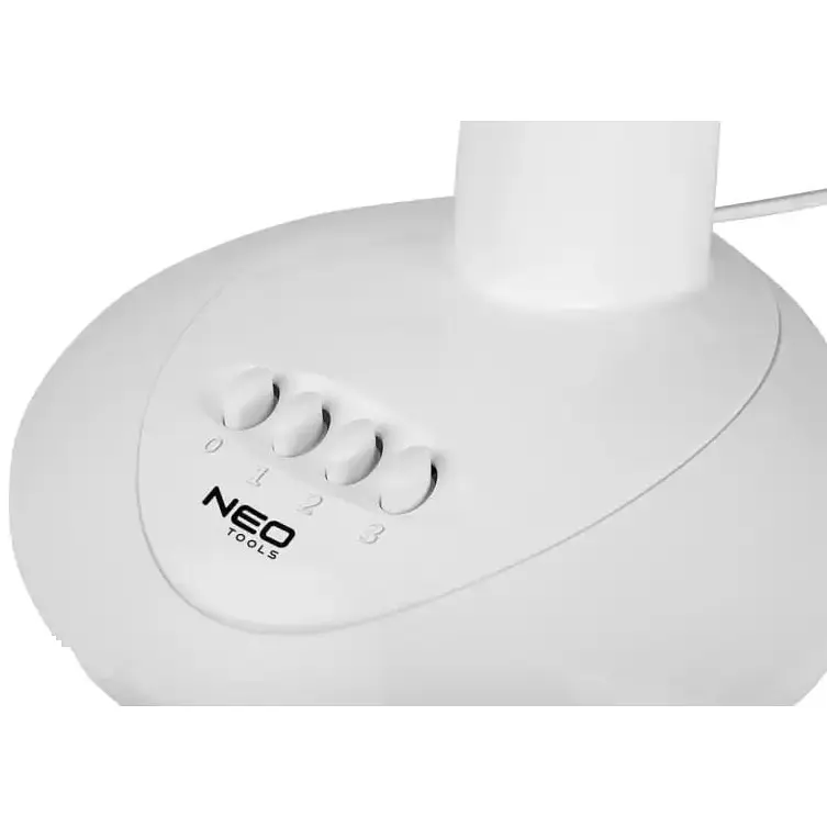Вентилятор настільний Neo Tools 40 см білий (90-011) - фото 6