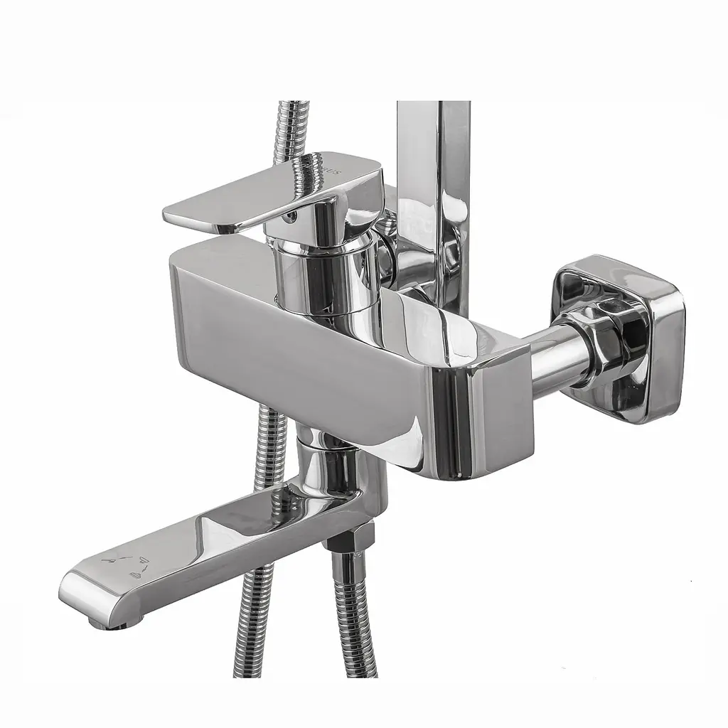 Душова система Globus Lux GLM-0007, Хром - фото 4