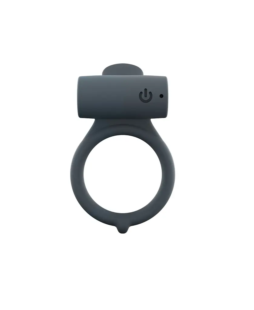 Ерекційне кільце Dorcel Power Clit Plus з вібрацією, перезаряджається, з язичком та щіточкою - фото 3