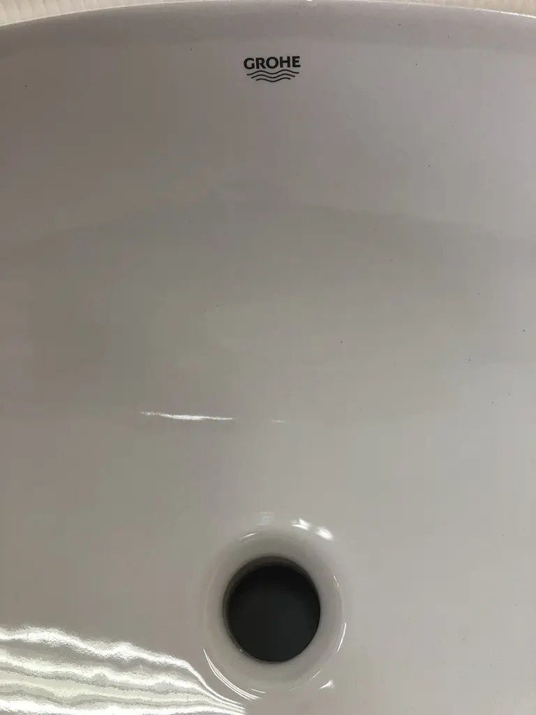 Раковина Grohe Bau 55 см монтаж під стільницю 39423000, Білий - фото 5