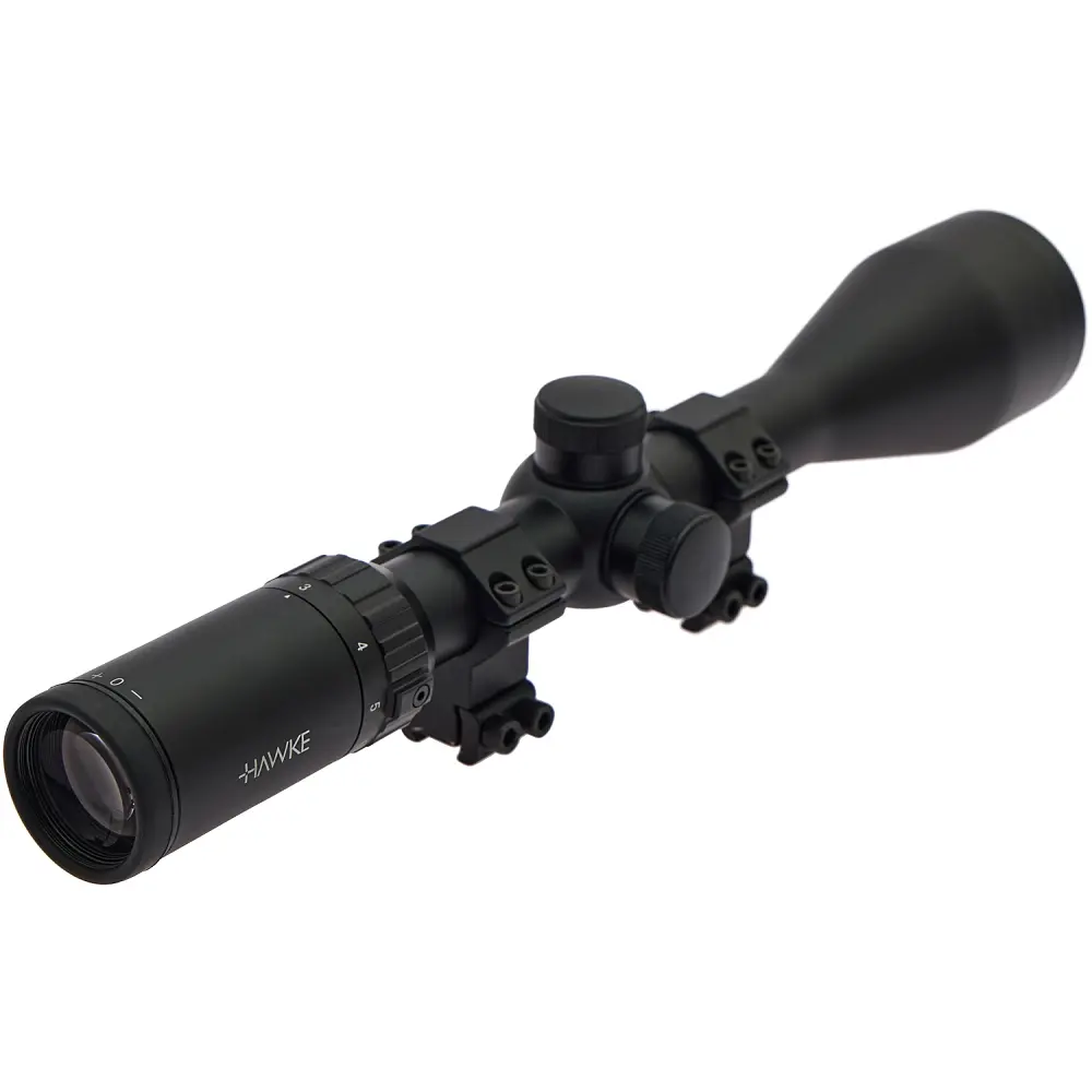 Приціл оптичний Hawke Fast Mount 3-9x50 сітка Mil Dot. Кільця на Ластівчин хвіст - фото 2