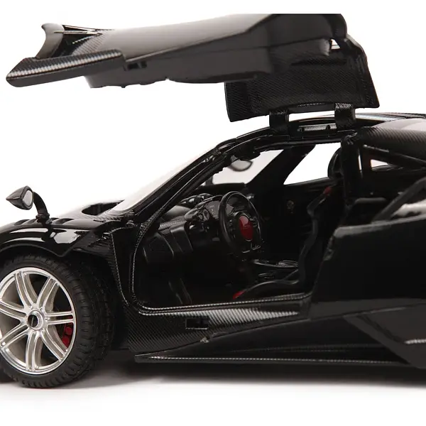Машинка Pagani Huayra BC черный RASTAR модель 1:14 Автомобиль на дистанционном управлении + пульт 2,4 ГГц - фото 4