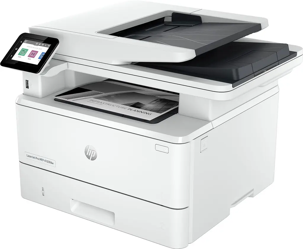 Багатофункціональний пристрій А4 HP LaserJet Pro 4103fdw з Wi-Fi (2Z629A) - фото 3