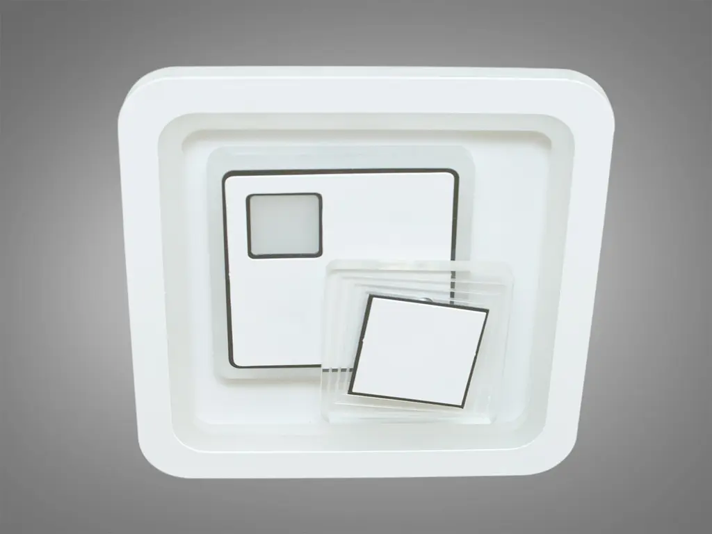 Люстра стельова світлодіодна LED 19х19 см Diasha 2254WH - фото 2