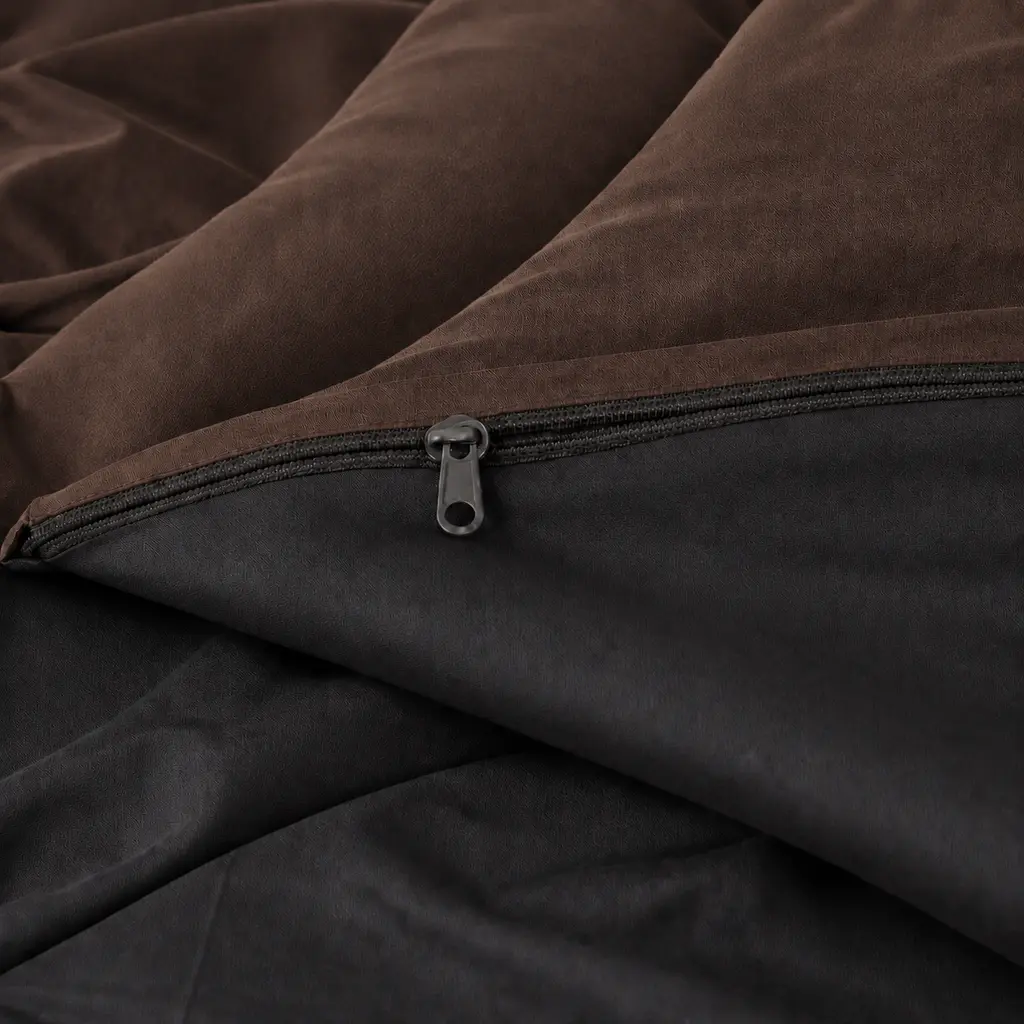 Дитяча постільна білизна MIRSON JUNIOR фланель Black/Brown 150х220см (2200012801628) - фото 11