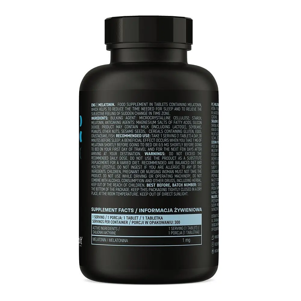 Натуральна добавка OstroVit Keep Sleep Melatonin, 300 таблеток - фото 2