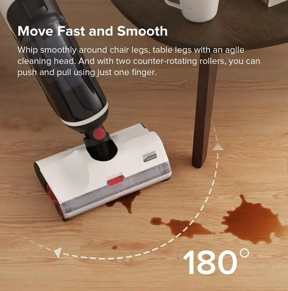 Пылесос вертикальный RoboRock Dyad Wet and Dry Vacuum Cleaner - фото 4