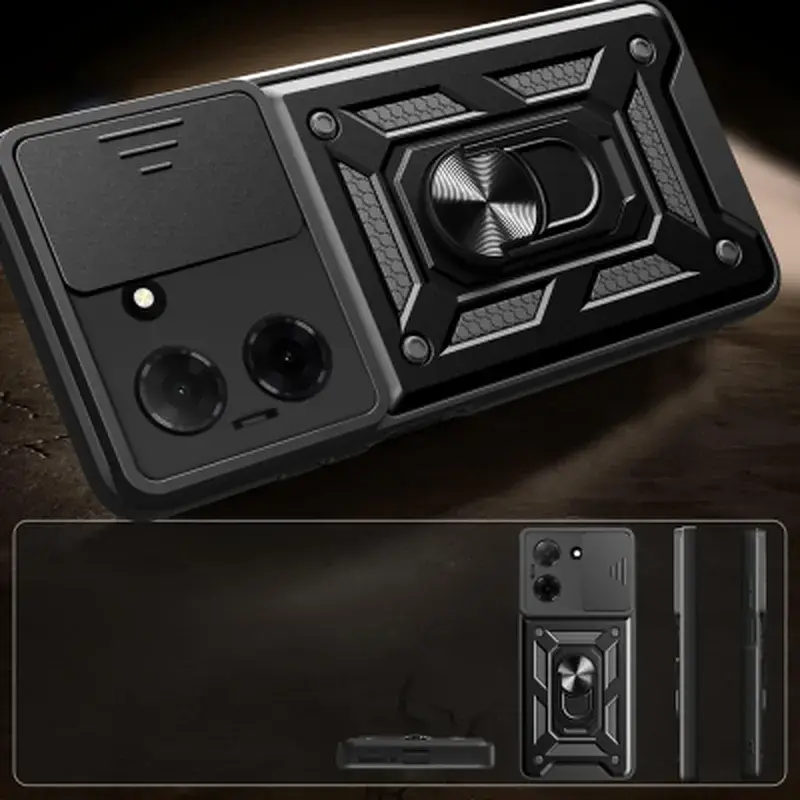 Чохол до мобільного телефона BeCover Military Xiaomi Redmi A5 / Poco C71 Black (713543) - фото 8