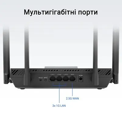 Маршрутизатор ASUS RT-BE50 (90IG09U0-MO3S00) - фото 7