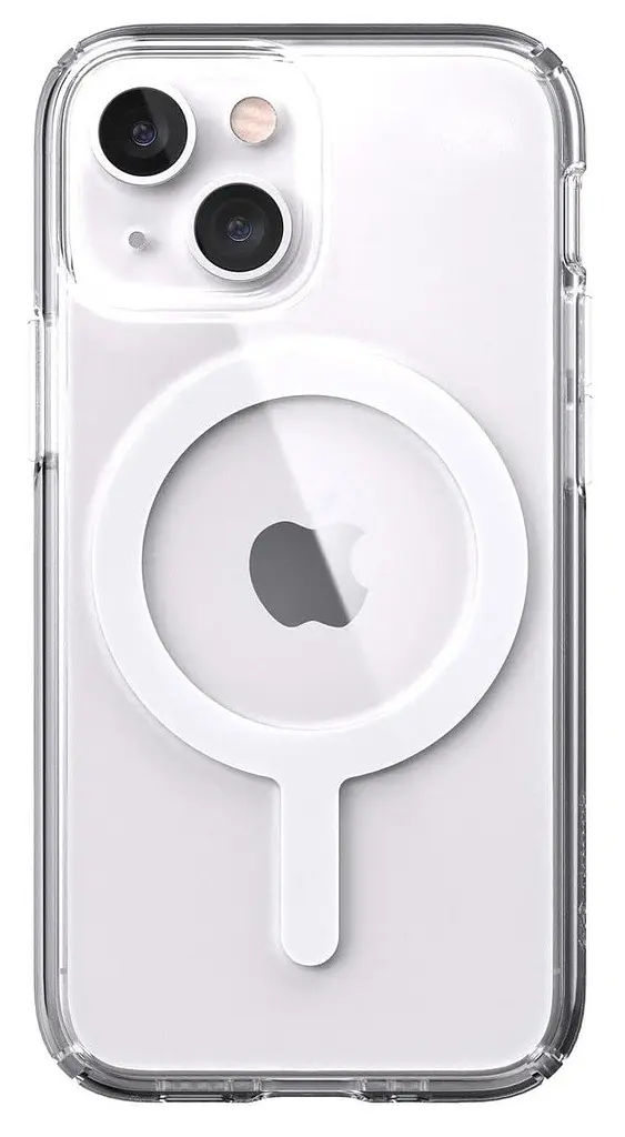 Чохол прозорий протиударний Speck Presidio Clear MagSafe для iPhone 13 Mini/12 Mini (5.4") - фото 6