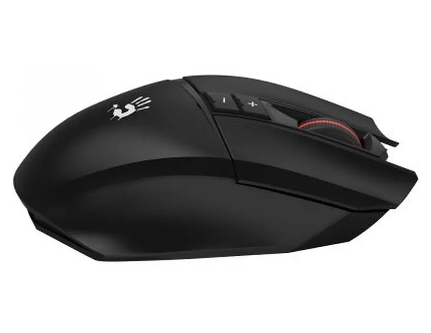 Миша бездротова Bloody R36 Ultra, Black, USB 2.4GHz, оптична (сенсор PixArt PAW3313), 100 - 12 000 cpi, 150 IPS, 7 кнопок - фото 2