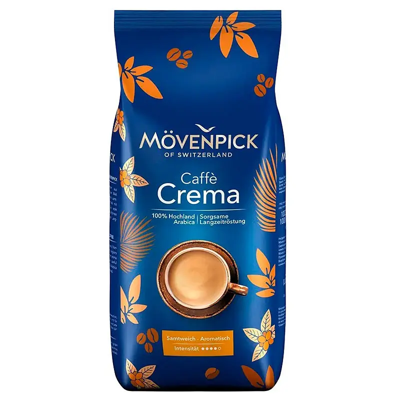 Кава зернова Movenpick Caffe Crema 100% арабіка 1 кг