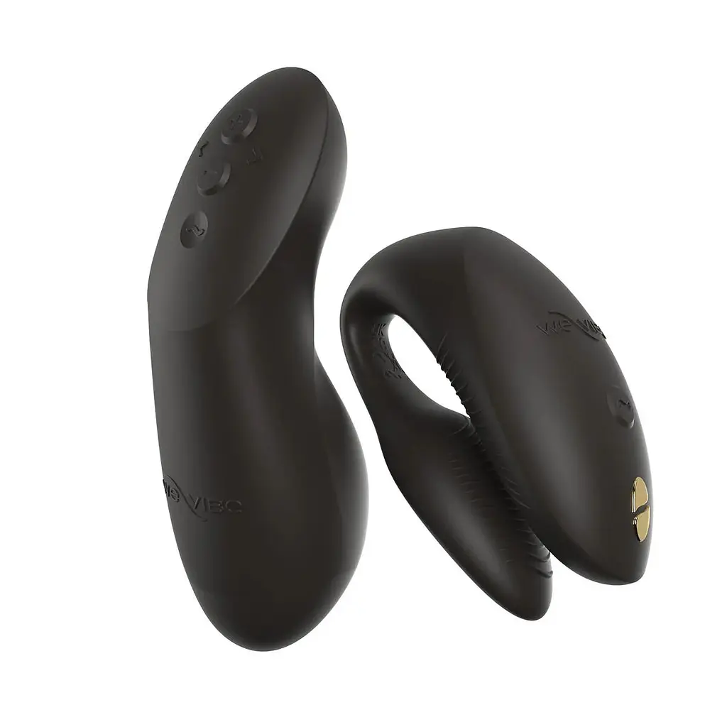 Смарт-вібратор для пар We-Vibe Chorus Pro Satin Black - фото 2