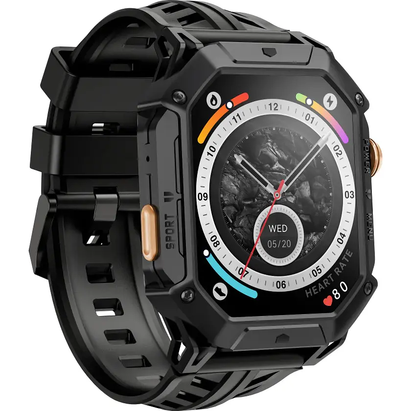Смарт-часы Haylou Iron N1 [LS24] Black [122140] - фото 4