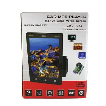 Автомагнитола XPRO 2Din с экраном 9.5'' Tesla Style черный (7577_2640) - фото 3