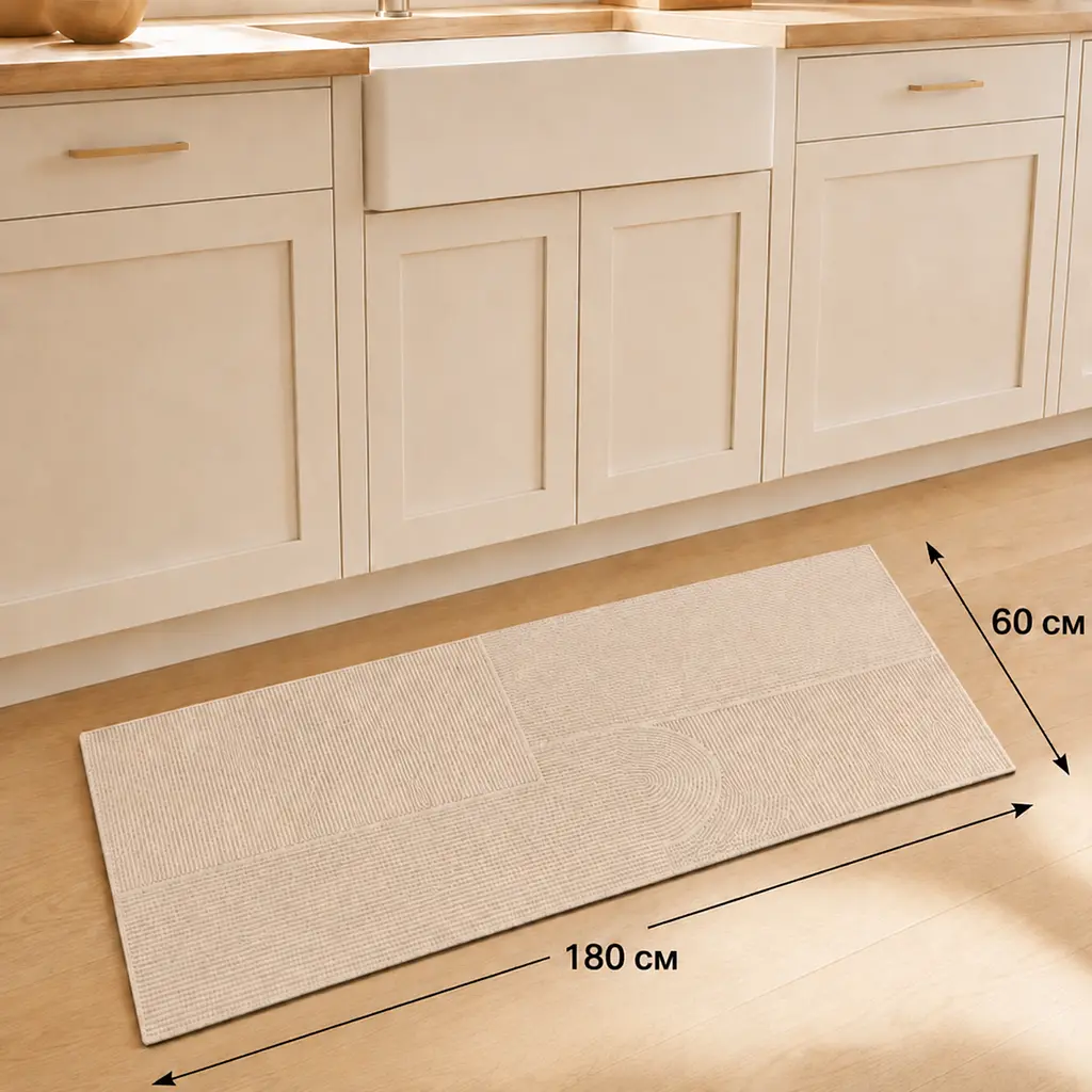 Кухонний килимок Solve антиковзкий 60 x 180 см (KT9000248) - фото 3