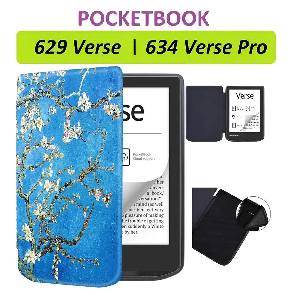 Чохол до електронної книги BeCover Smart Case PocketBook 629 Verse / 634 Verse Pro 6" Spring (710981) - фото 8