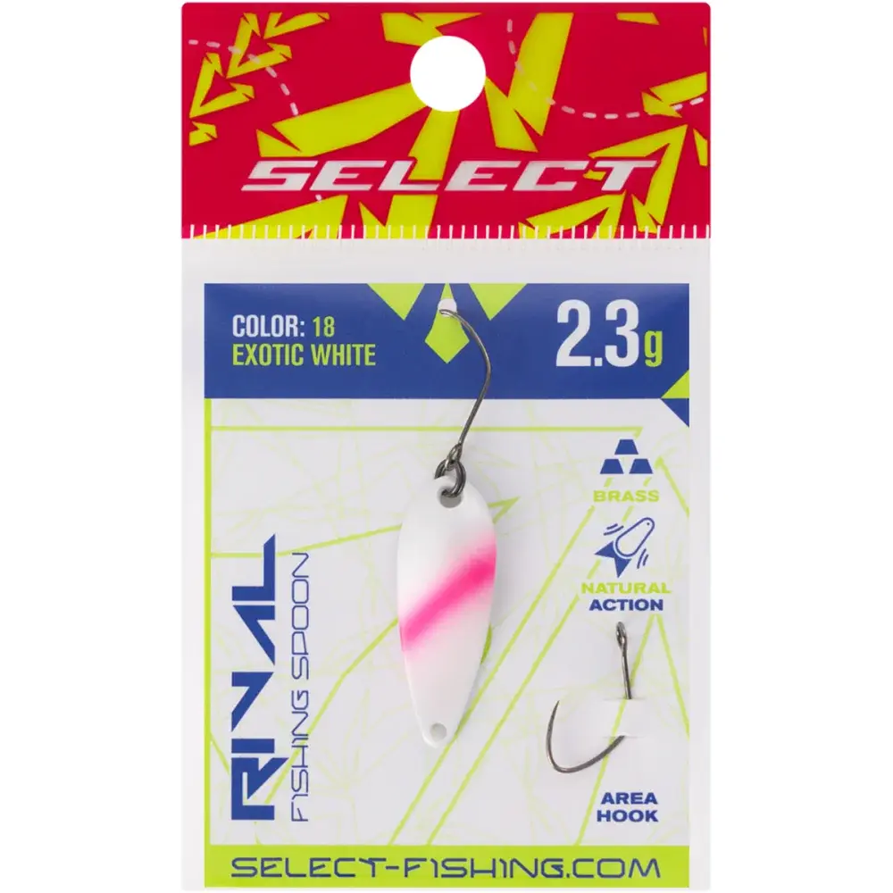 Блесна Select Rival 2.3g 30mm #18 Exotic White - фото 2