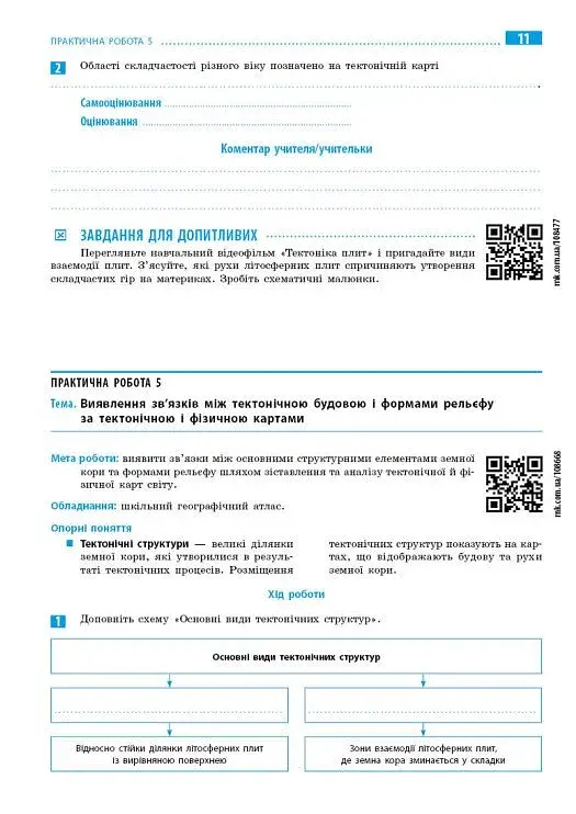 Географія. 7 клас. Зошит для практичних робіт з інтерактивними завданнями - фото 5