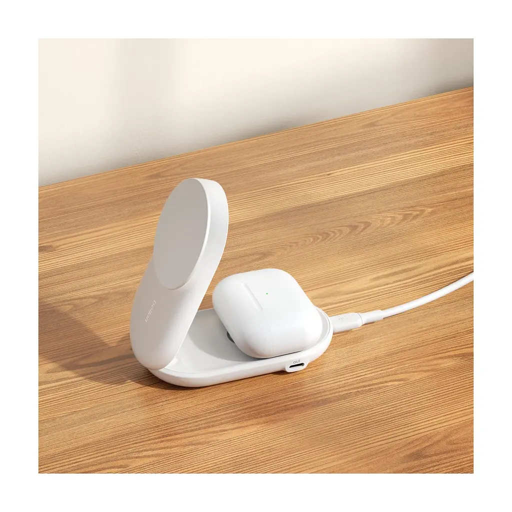 Зарядний пристрій Belkin UltraCharge Wireless 2-in-1 25W white (WIZ039KQWH) - фото 10