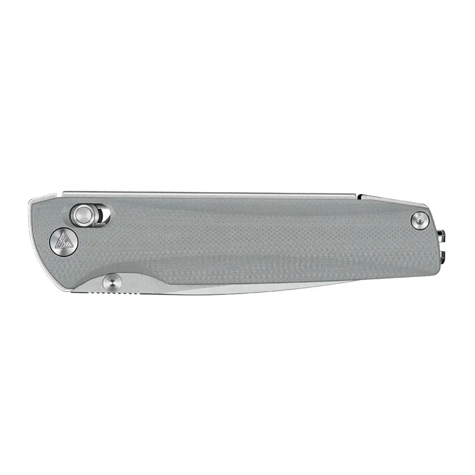 Ніж складаний туристичний SRM Terrier 258L-GK2 (9.3 см) 140Cr / G10 сірий - фото 8