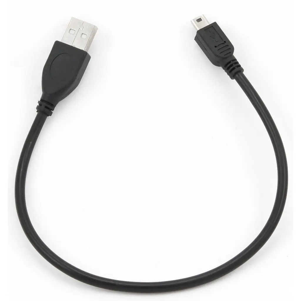 Дата кабель USB 2.0 AM to Mini 5P 0.3m UKC 30см - фото 2