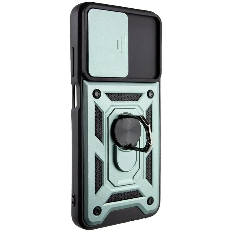 Чохол Ummi Camshield Serge Ring для Xiaomi Redmi 10 Зелений / Green - фото 4