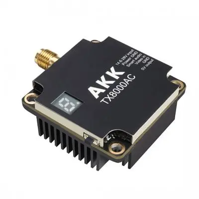 Відеопередавач (VTX) AKK Ultra Long Range 8W 4.9G-6G 96CH (TX8000AC) - фото 5