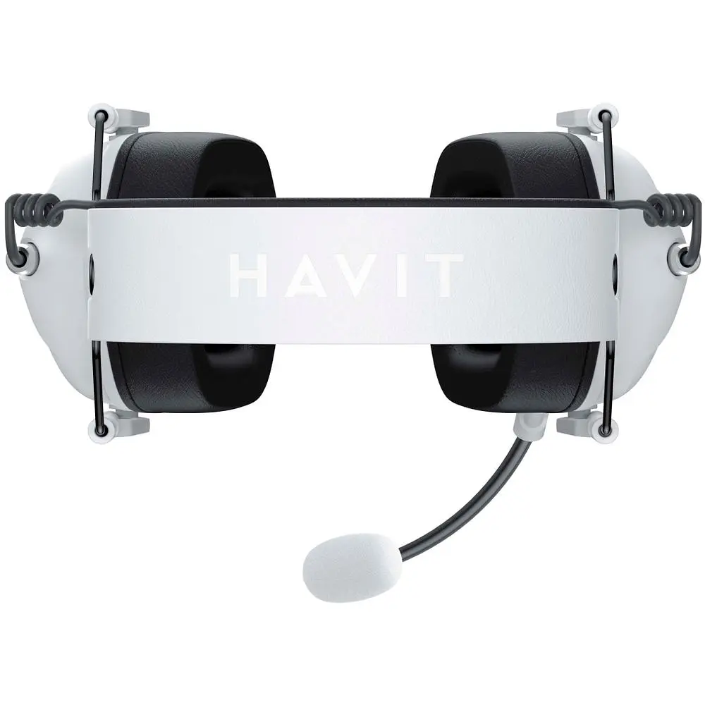 Навушники ігрові з мікрофоном Havit HV-H2033d white (HV-H2033d) - фото 5