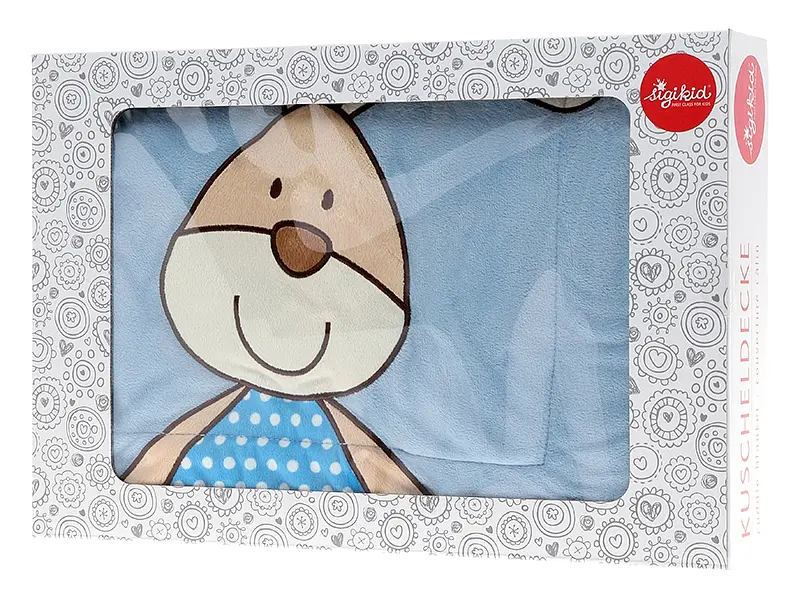 Ковдра Sigikid Semmel Bunny, дитяча, 75х100 см, блакитна (41555SK) - фото 7