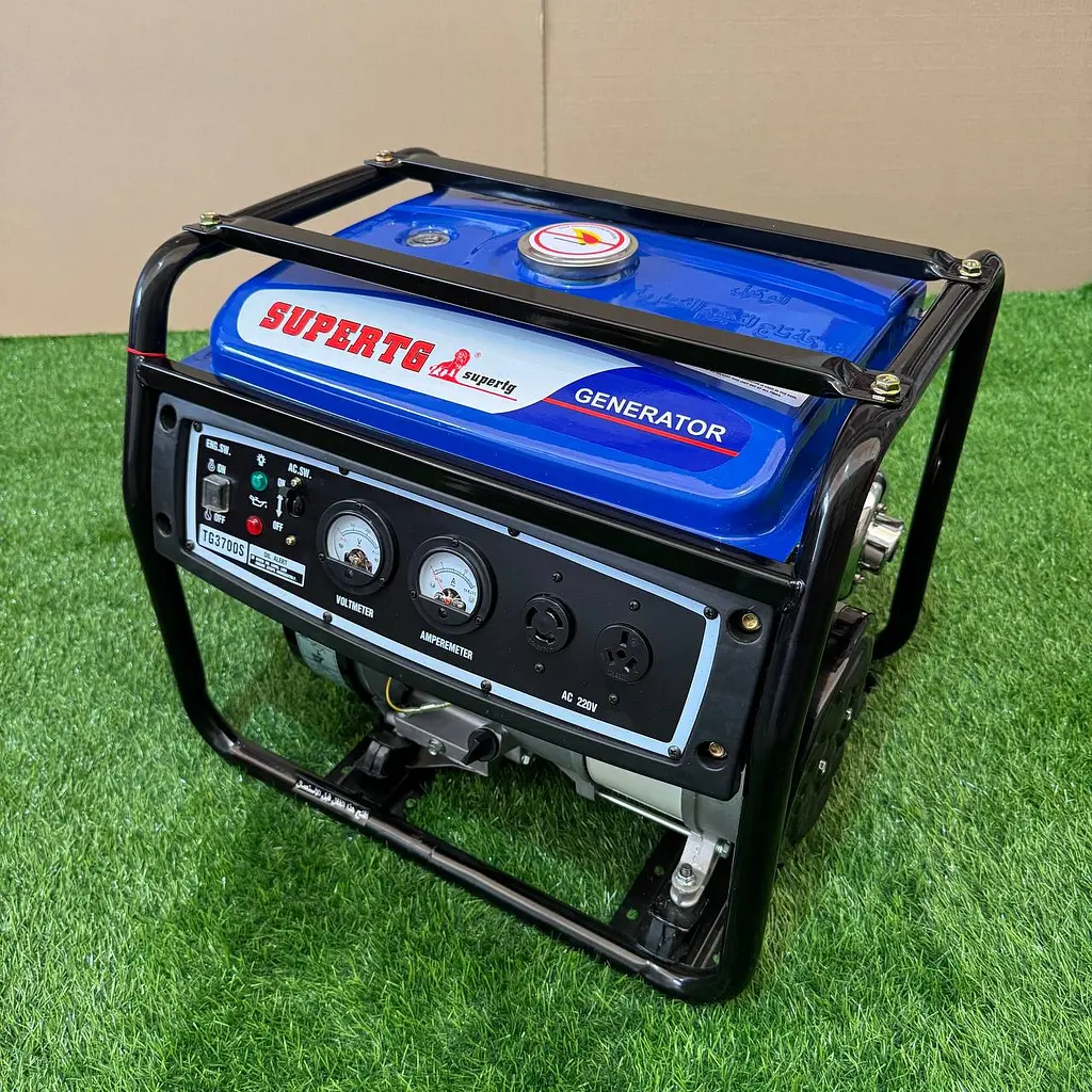 Генератор бензиновий SUPERTG TG3700C (2.7 КВТ) ручний стартер - фото 5