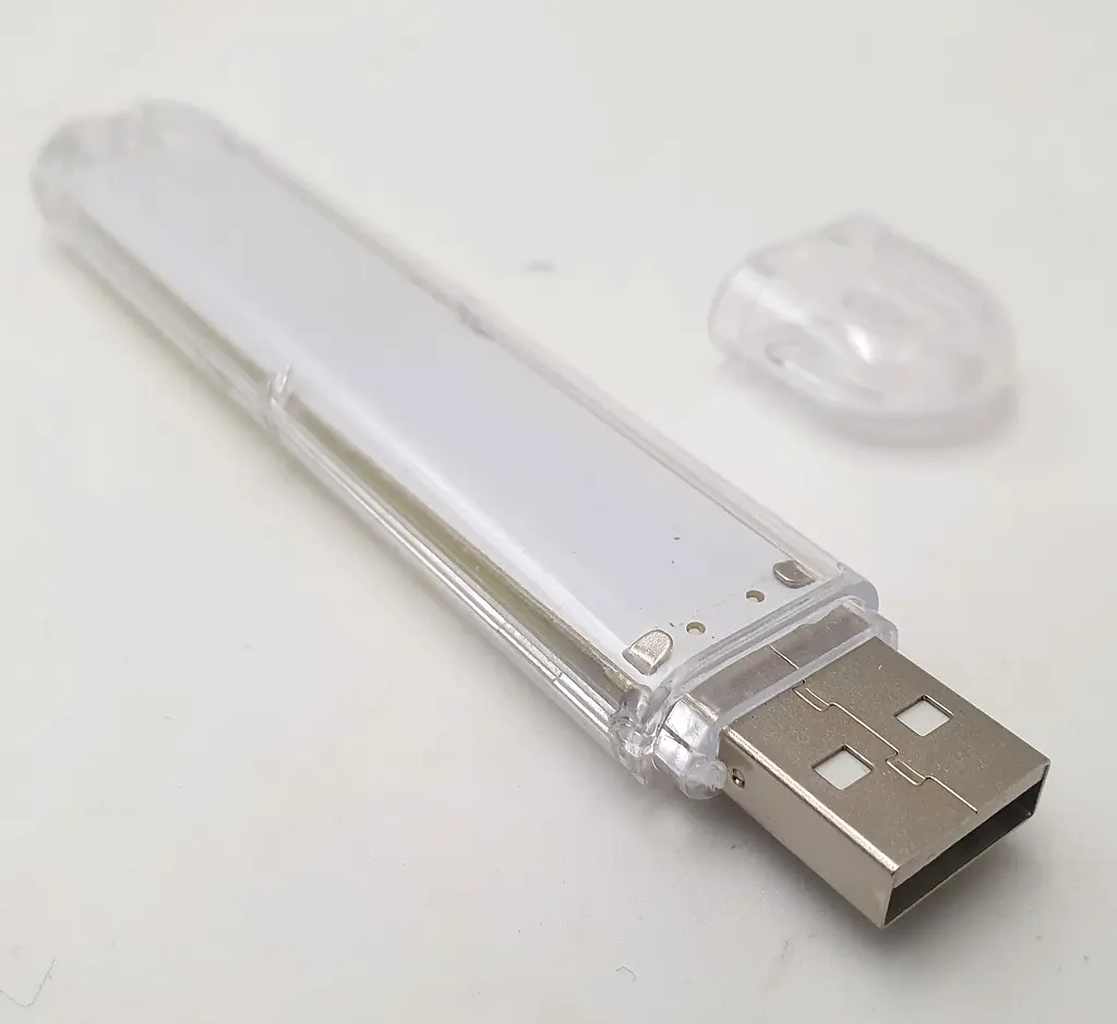 USB підсвічування COB у вигляді флешки брелока для ноутбука повербанка LED лампа світильник 10х2см UKC 0509 - фото 4