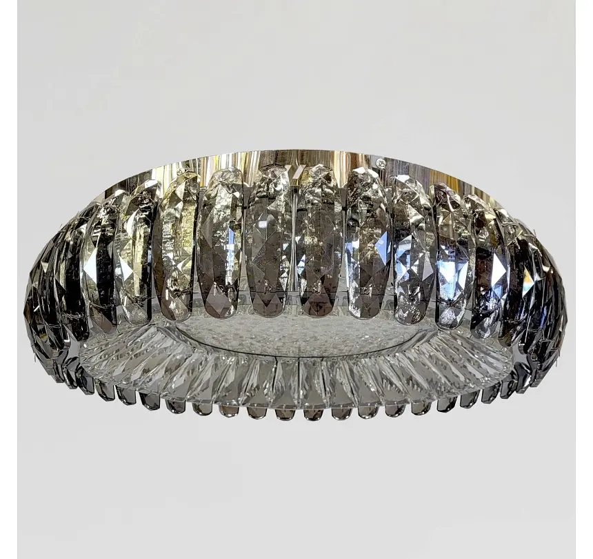 Стельова кришталева LED-люстра Artlight MT015/500CH, хром і димчасте скло, 100 Вт, від 10-18 м² - фото 2