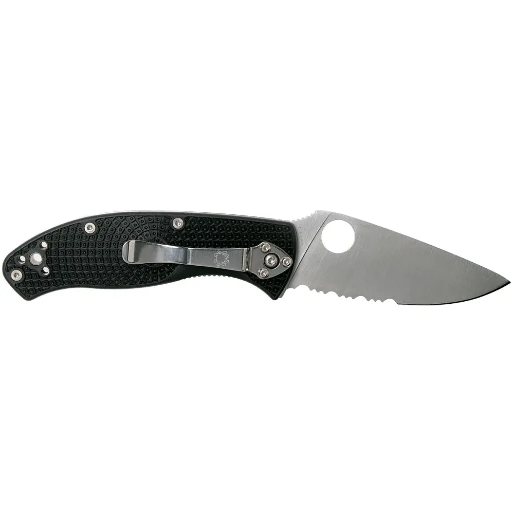 Ніж Spyderco Tenacious Lightweight Half Serrated - фото 2