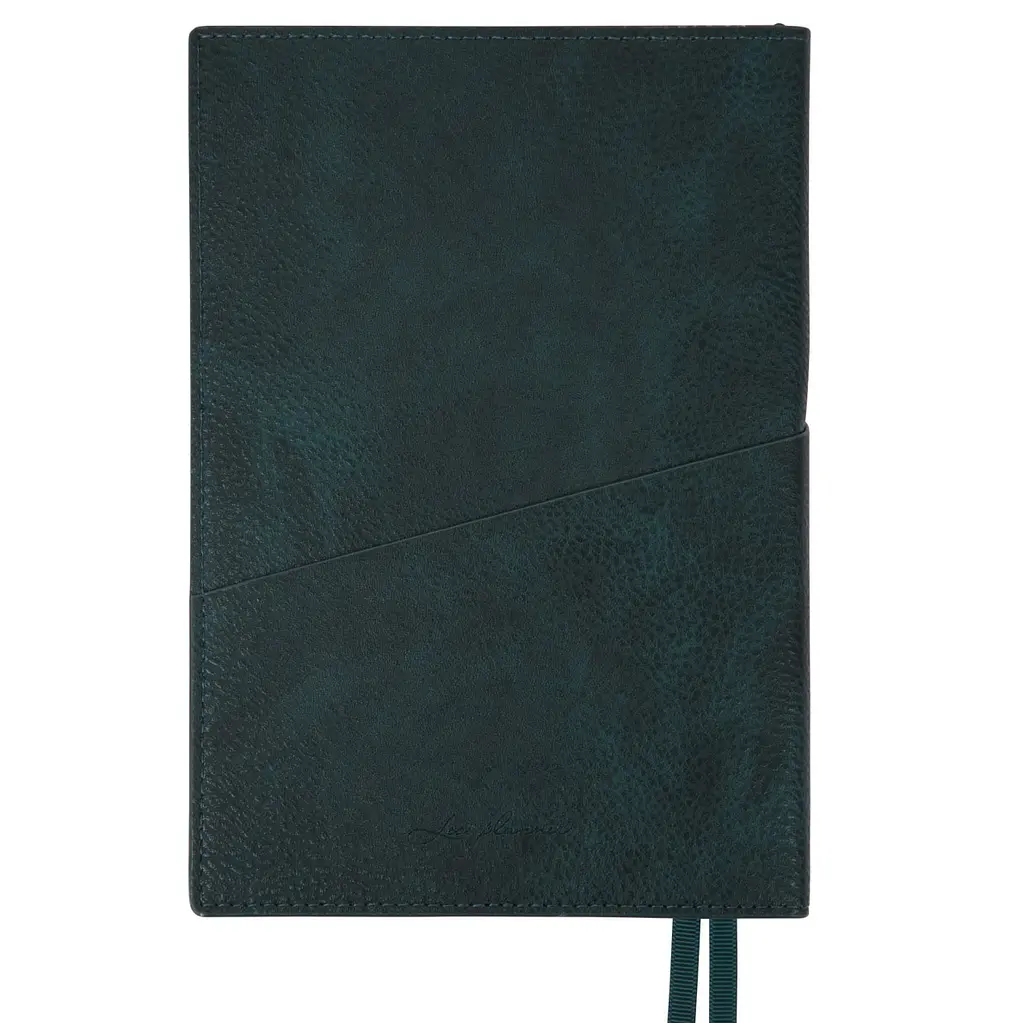 Ежедневник-деловая записная книжка А5 Leo Planner Credo 2026 интегральный изумрудный 368 страниц (252646) - фото 2
