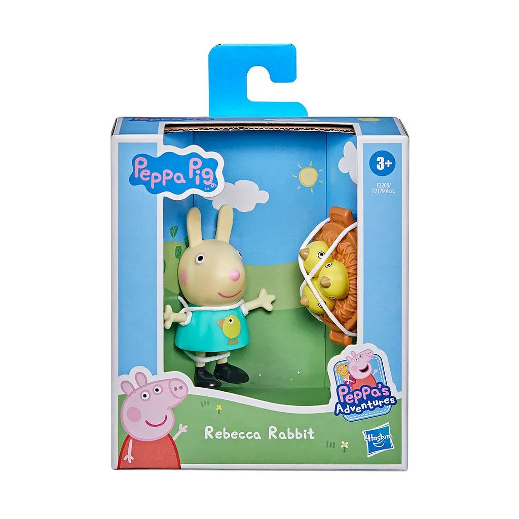 Фігурка Peppa Pig Веселі друзі Ребекка з кошиком (F2208) - фото 2