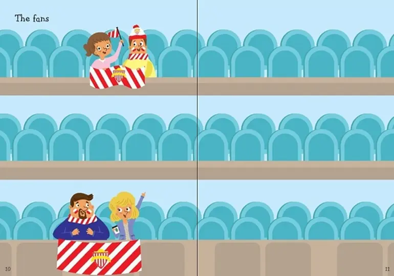 1000 Football Stickers - Fiona Watt, англ. язык (9781409596974) - фото 2