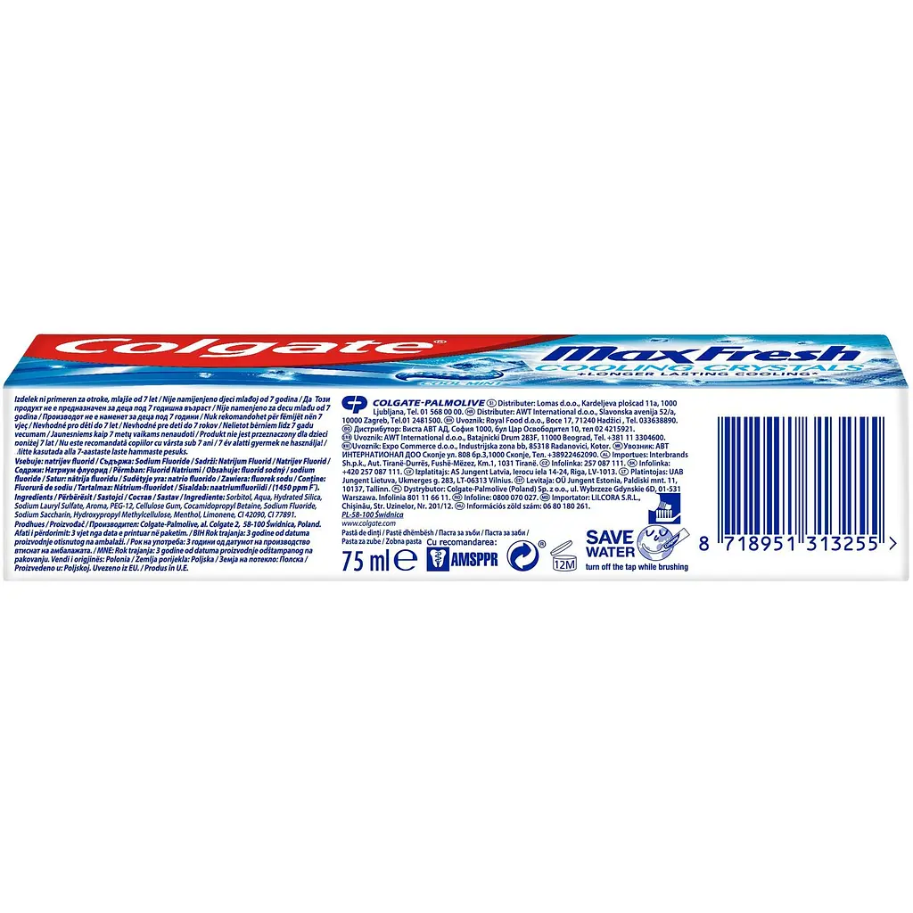 Зубна паста Colgate Total Max Fresh Cool Mint 75 мл - фото 5