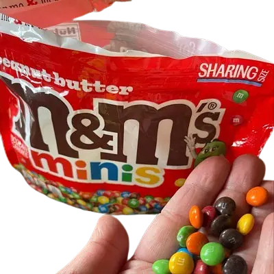 Драже M&M'S Minis Peanut Butter, 240г - фото 4