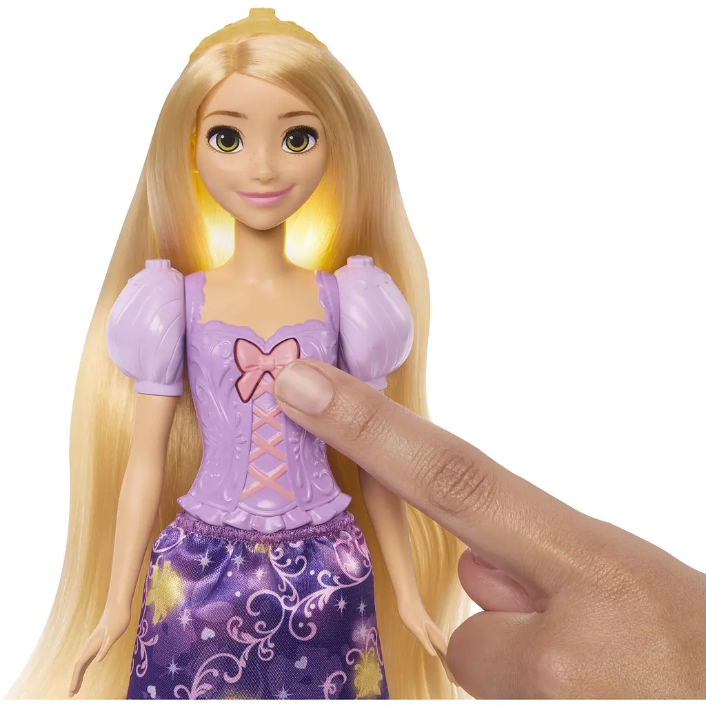 Набір з лялькою Mattel Disney Princess Чарівне волосся Рапунцель (JHL46) - фото 6
