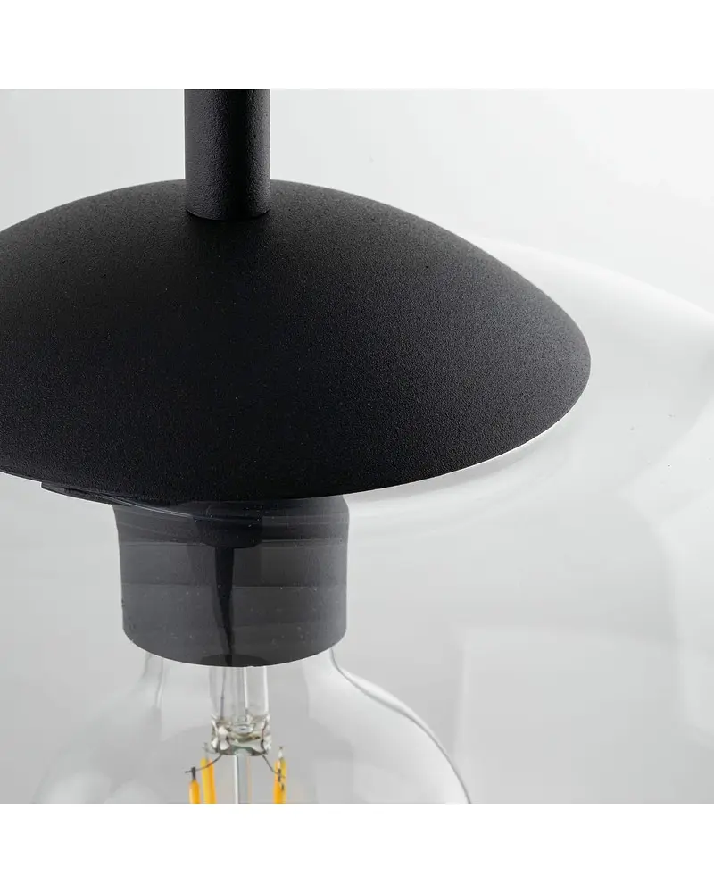 Подвесной светильник, люстра Tk Lighting 4817 Vibe E27 1x15W IP20 Черный - фото 3