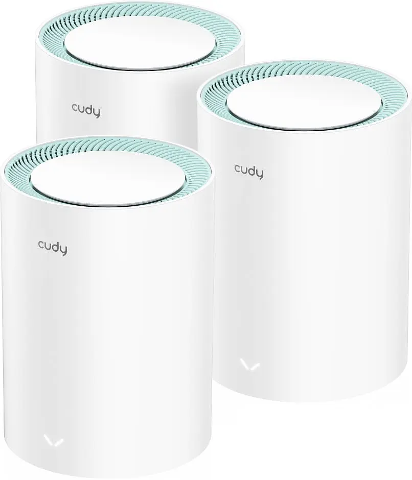 Система WiFi Cudy M1300(3-pack), AC1200 Wi-Fi Gigabit Mesh Solution (M1300(3-PACK)) - фото 5