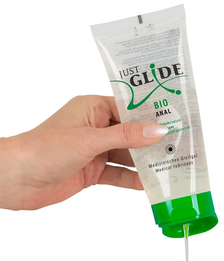 Анальний лубрикант - Just Glide Bio Anal, 200 мл - фото 2