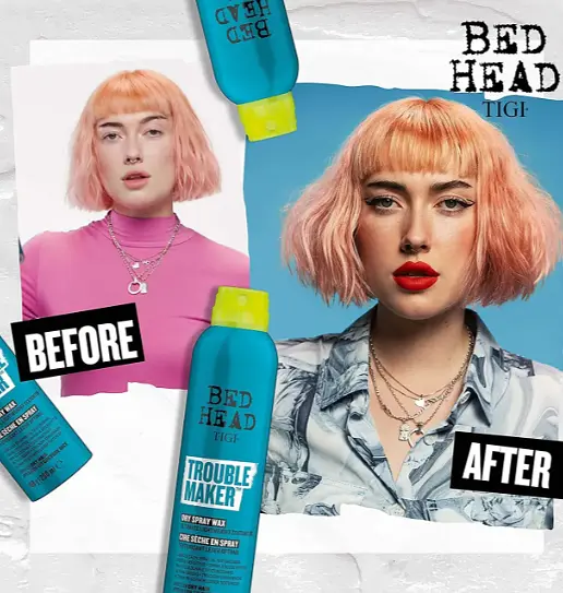 Спрей-воск для волосся TIGI Bed Head Trouble Maker, 200 мл - фото 3