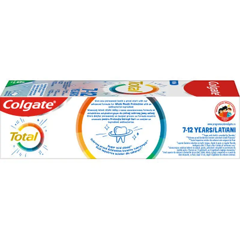 Дитяча зубна паста Colgate Total kids 7-12 років 50 мл (8718951433120) - фото 2