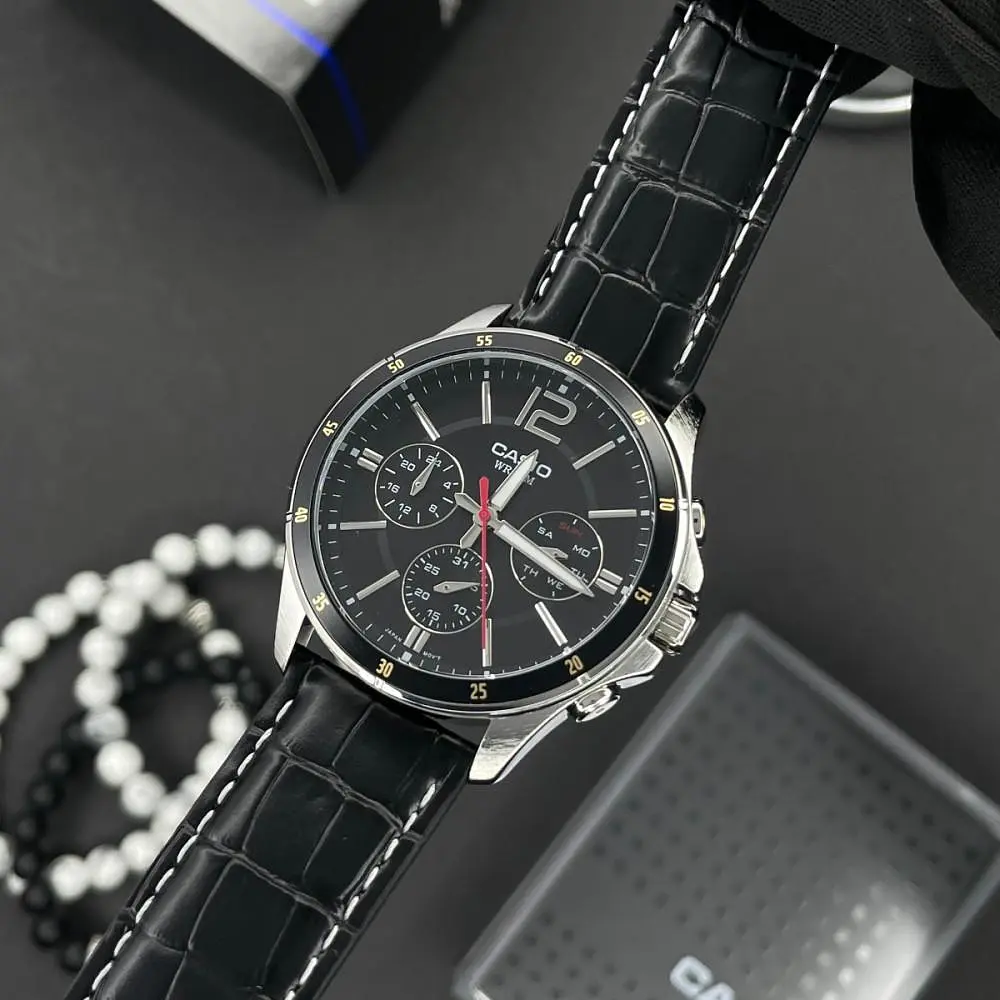 Чоловічий годинник Casio MTP-1374L-1A Сріблястий ( AT1141-0053 ) - фото 5