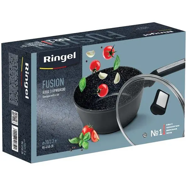 Ковш Ringel Fusion 20 см, с крышкой (RG-4145-20) - фото 6