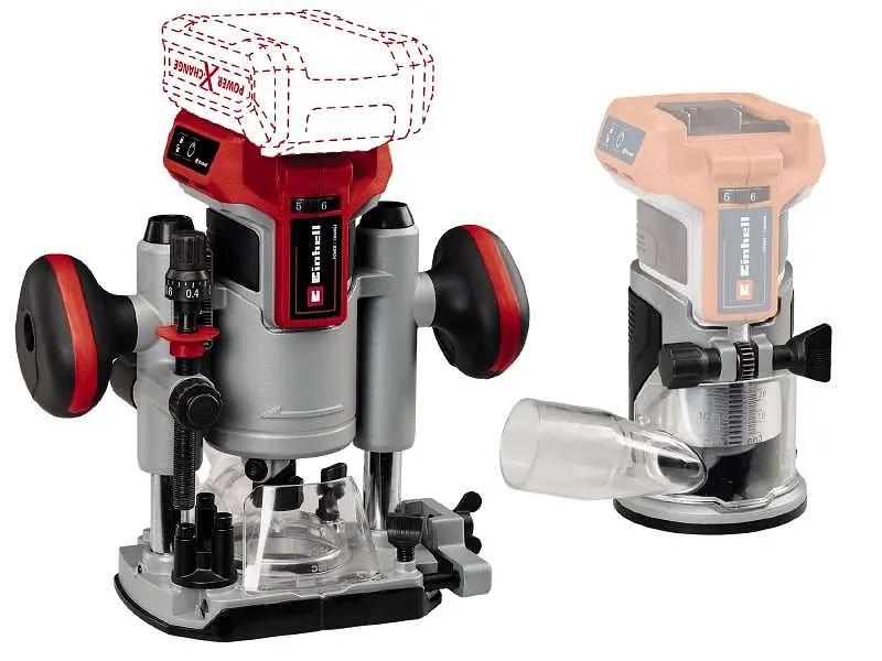 Фрезер аккумуляторный Professional TP-RO 18 Einhell teh0025545 - фото 3