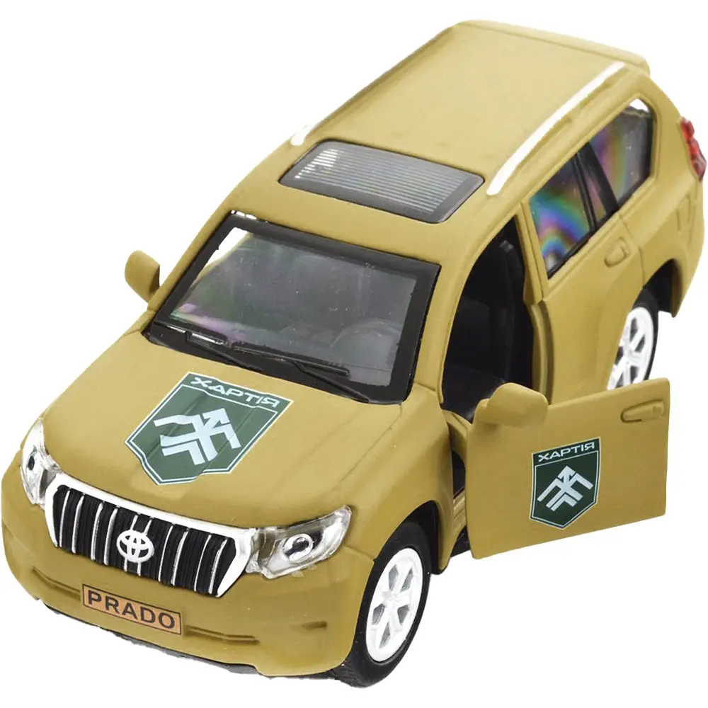 Машинка TechnoDrive серії Шеврони Героїв TOYOTA PRADO "ХАРТІЯ" - фото 9
