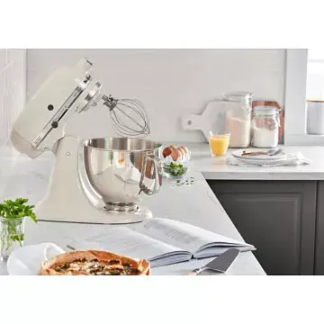 Кухонна машина KitchenAid Artisan 4,8 л 5KSM125EMH з відкидним блоком колір молочний коктель - фото 4